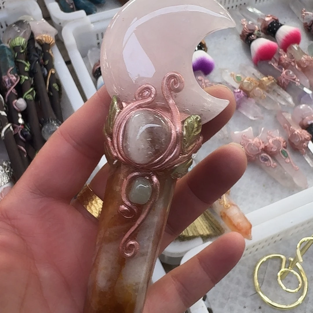 *****颈饰未镶嵌紫晶粉