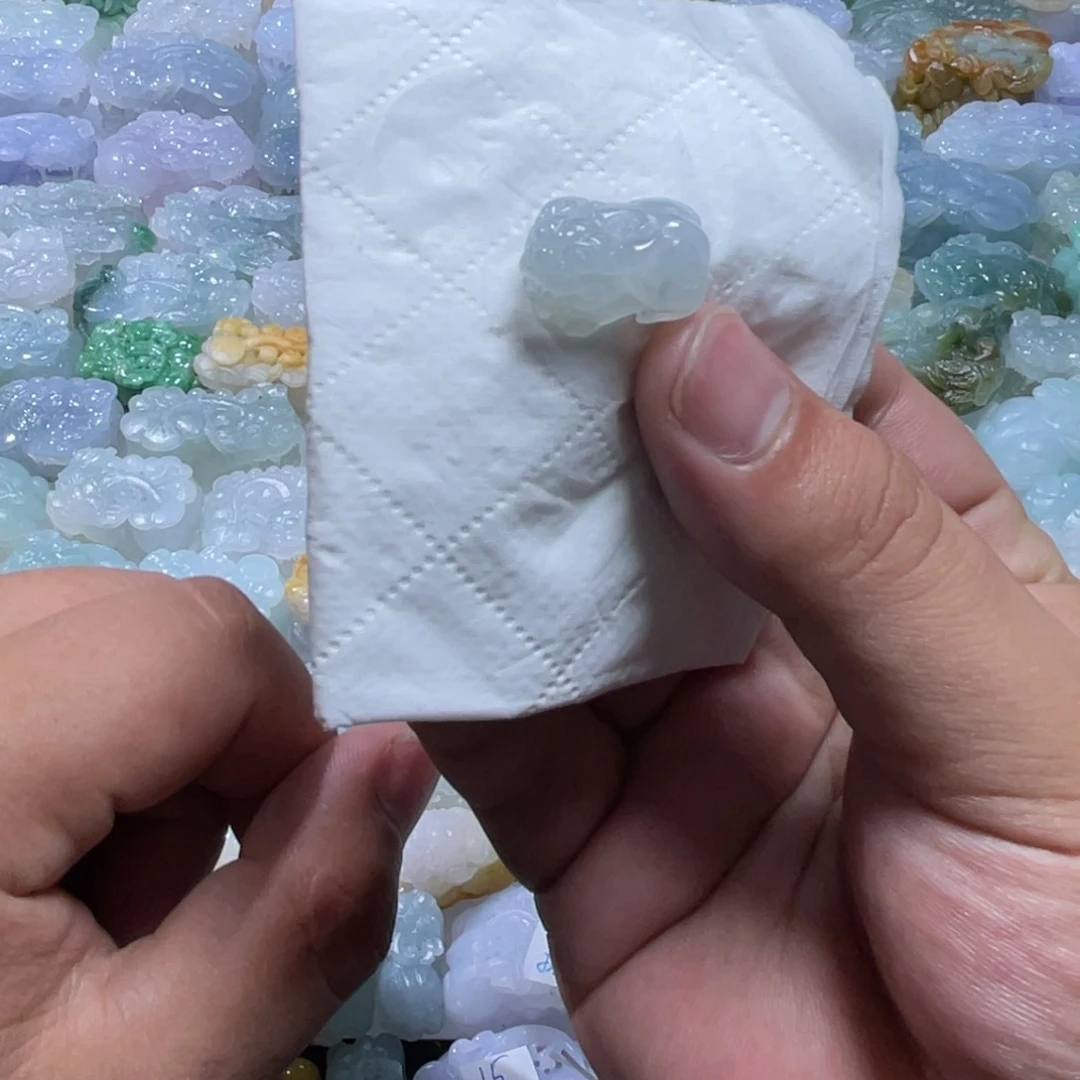 翡翠未镶嵌颈饰天然