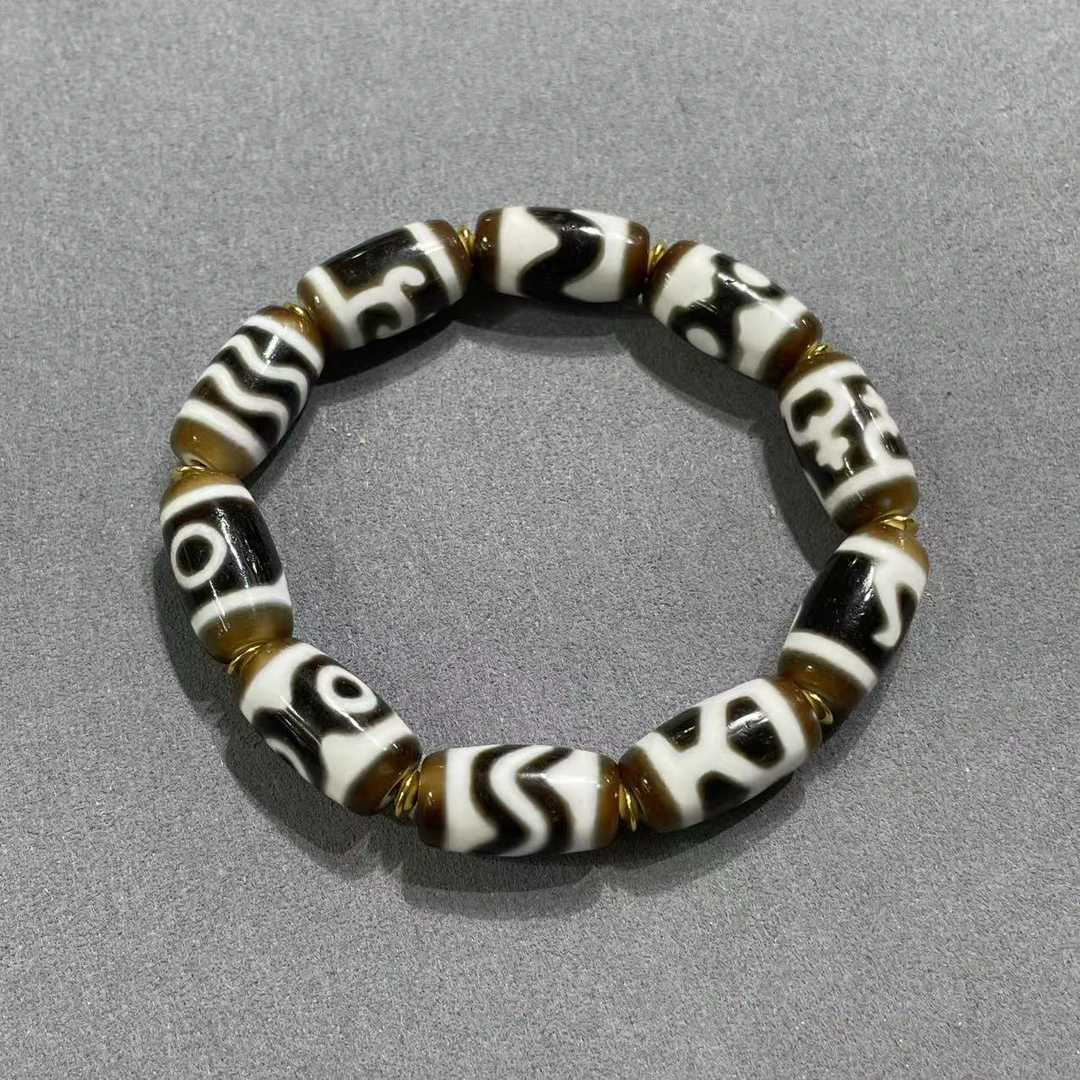（刘云天专属）L123 玛瑙多宝单圈手串 19*10mm（预）
