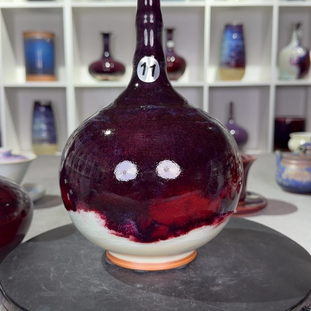 悠***哉陶摆件精品福利钧窑摆件纯手工