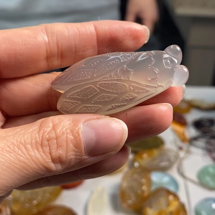 玛瑙/玉髓吊坠(不含链)未镶嵌