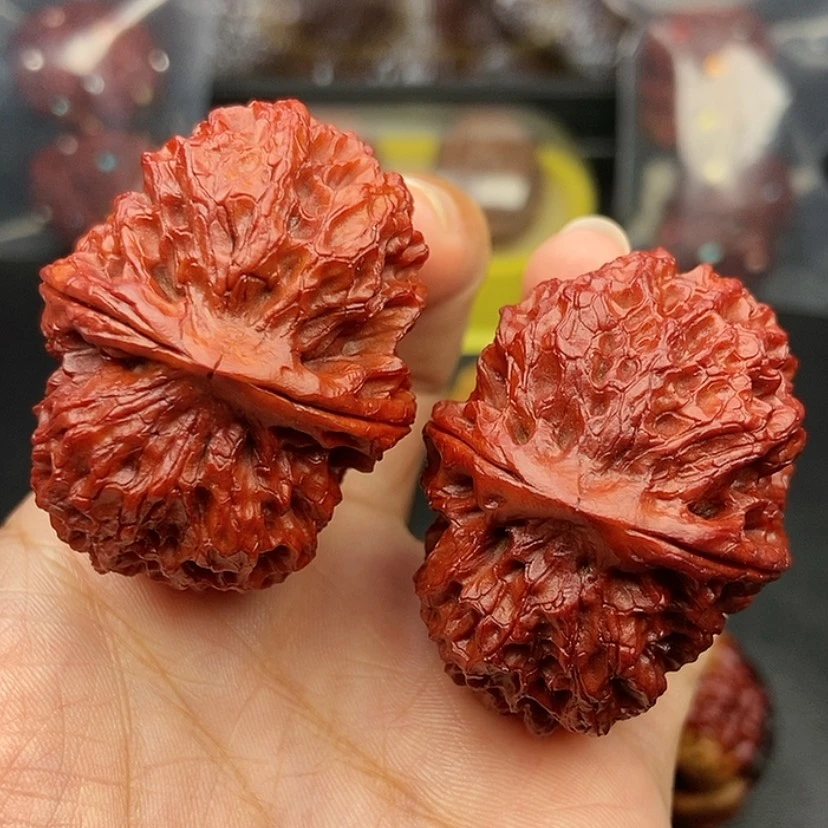 【闪购商品】把件文玩核桃45尺太湖石元宝