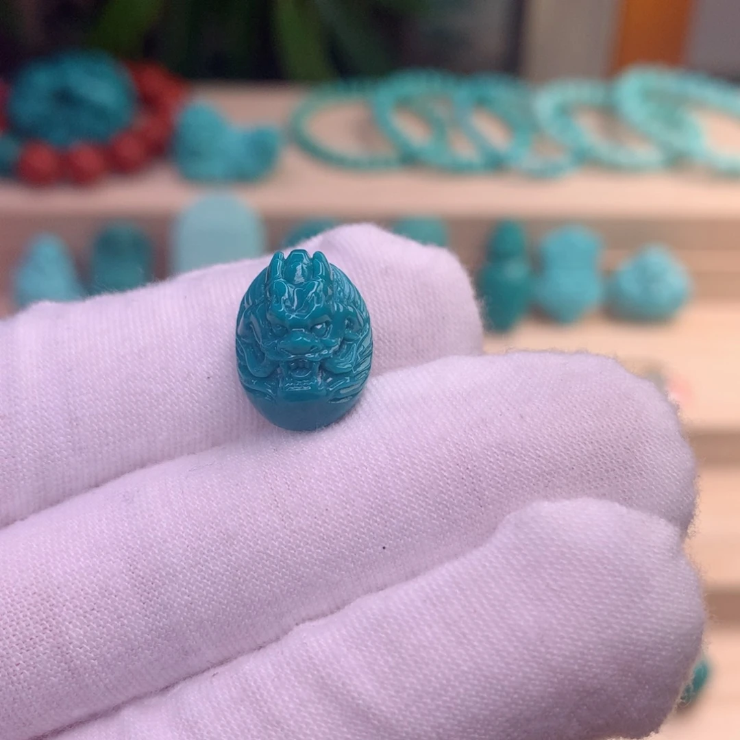 绿松石戒面未镶嵌