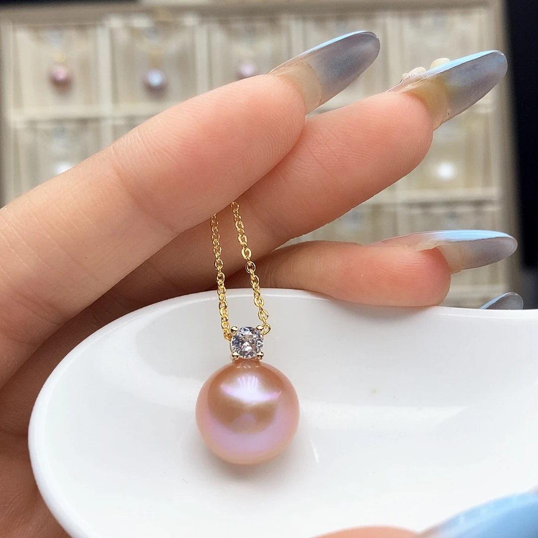 淡水珍珠合金颈饰