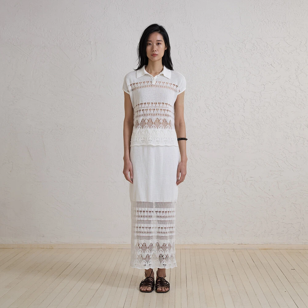 觉织Sensiyarn 幻境蕾丝针织凉感套装