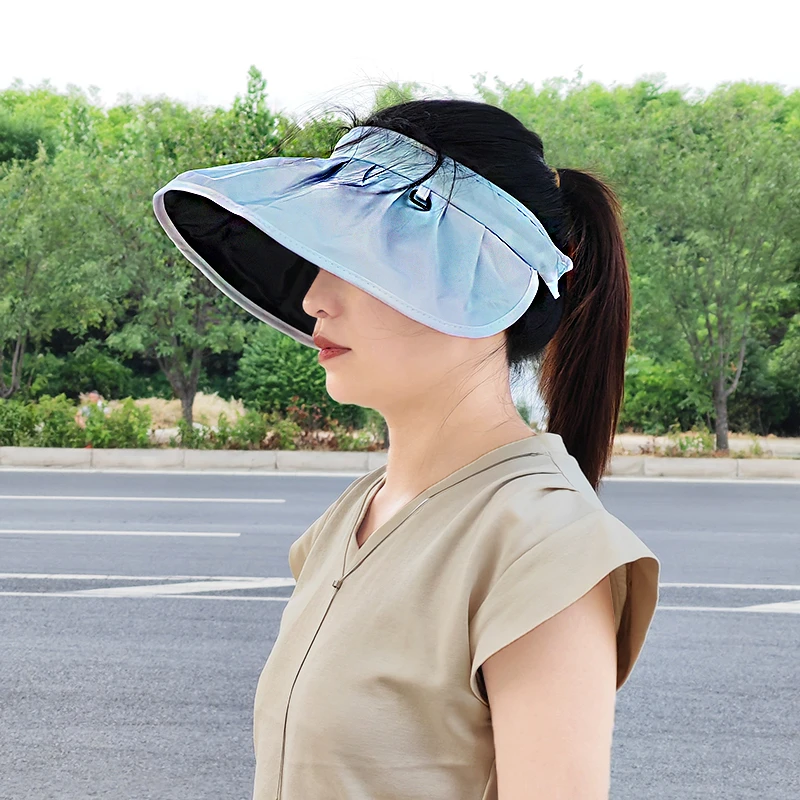 直播福利防紫外线休闲风遮阳帽渔夫帽夏季夏季空顶女帽子