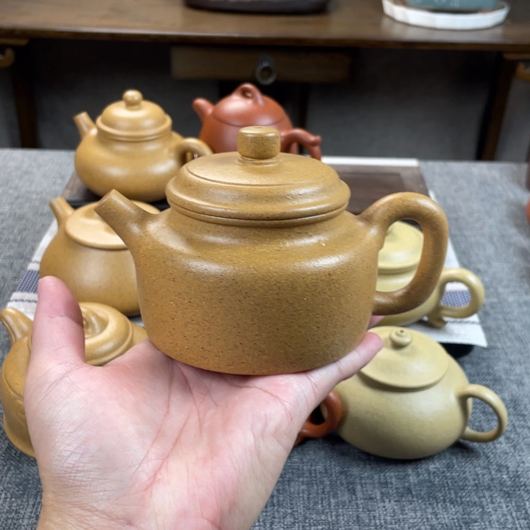 茶壶紫砂黄金段德钟全手30目230