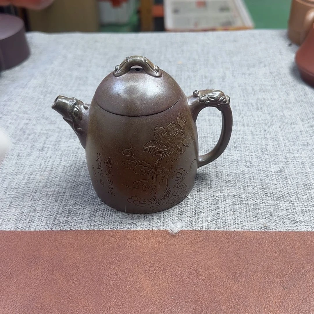 茶壶紫砂民间手艺人全手工制作