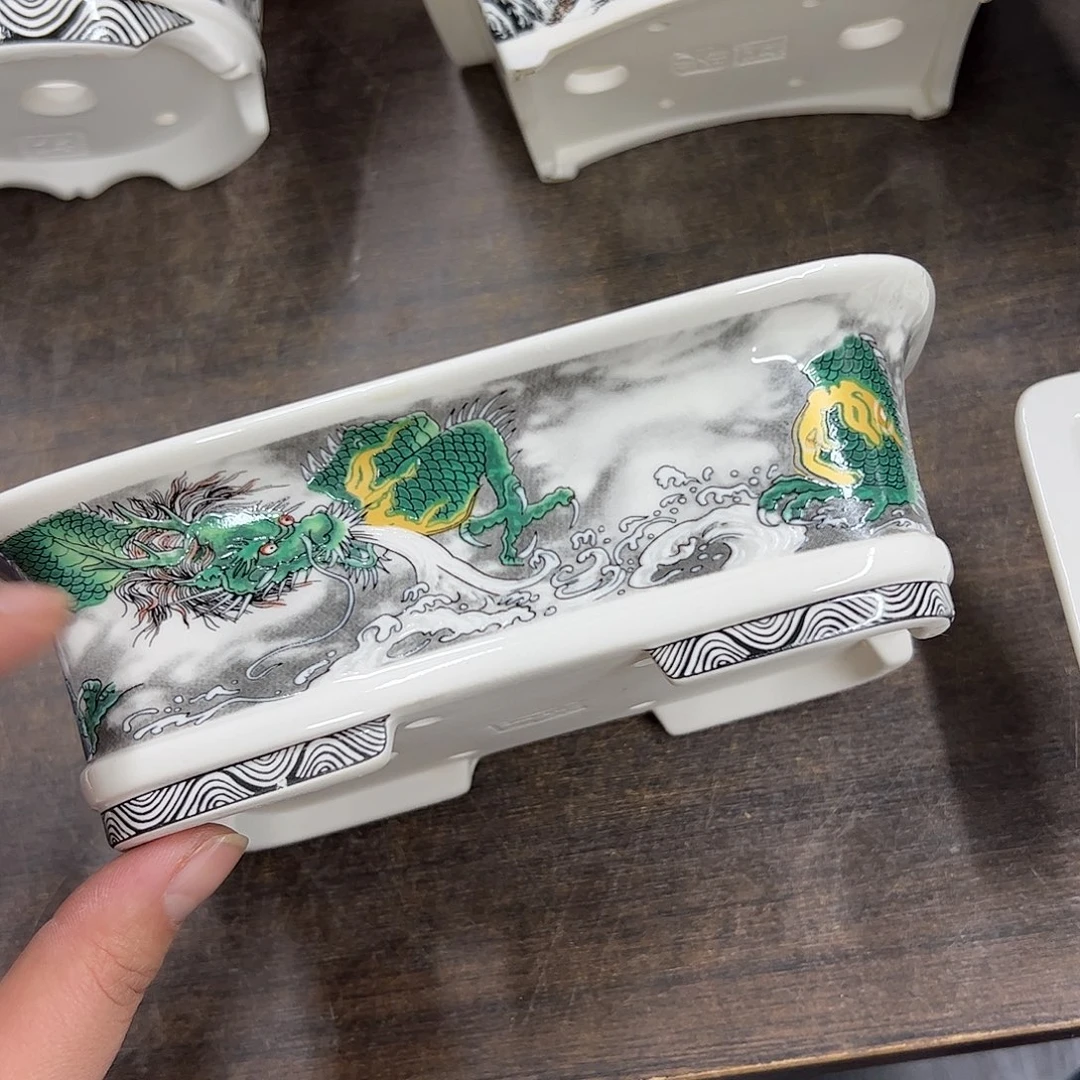 紫砂花盆661号瑕疵18/14/5.5cm