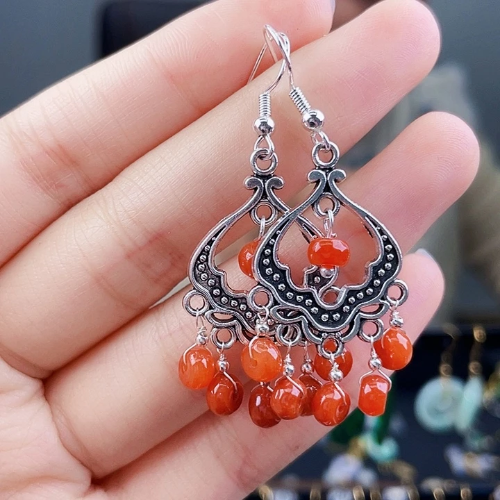 翡翠耳饰未镶嵌饰品