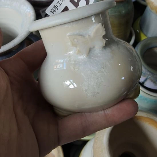 景德镇手工高温陶瓷：内5.5口高7