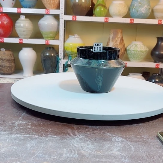 瓶高17口14。陶瓷精品摆件。468