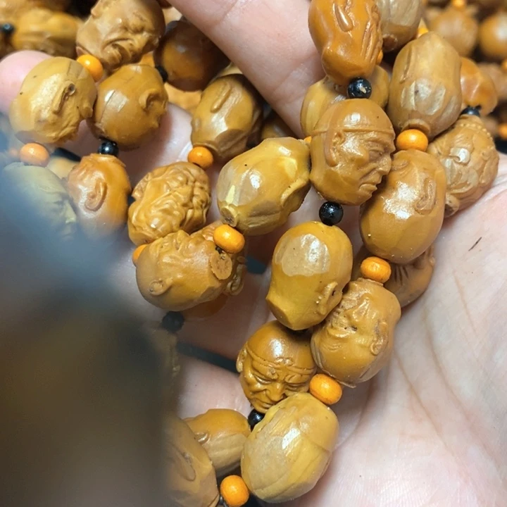 手串/手链橄榄核橄榄微瑕罗汉脖挂