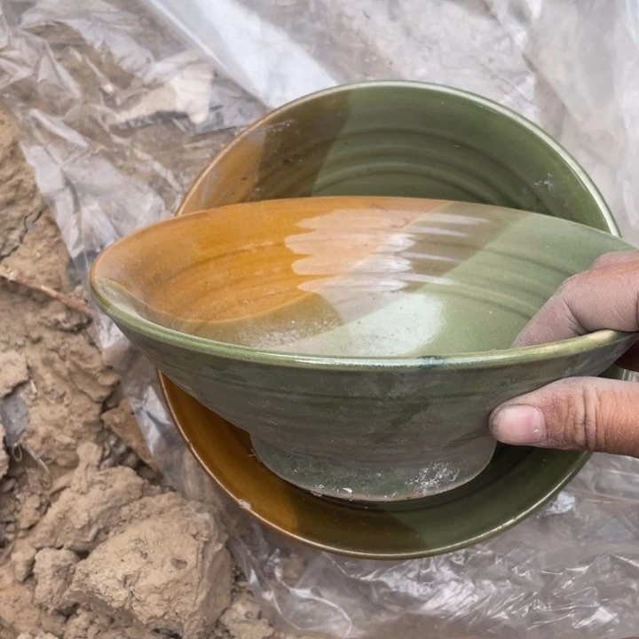 琉璃手工艺品陶瓷艺术摆件20-7