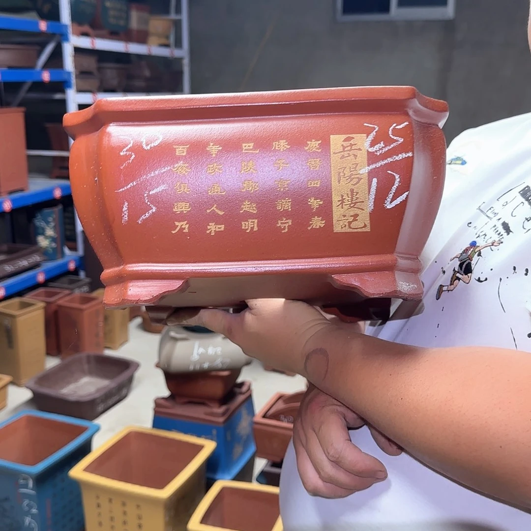 紫砂花盆这是我第一