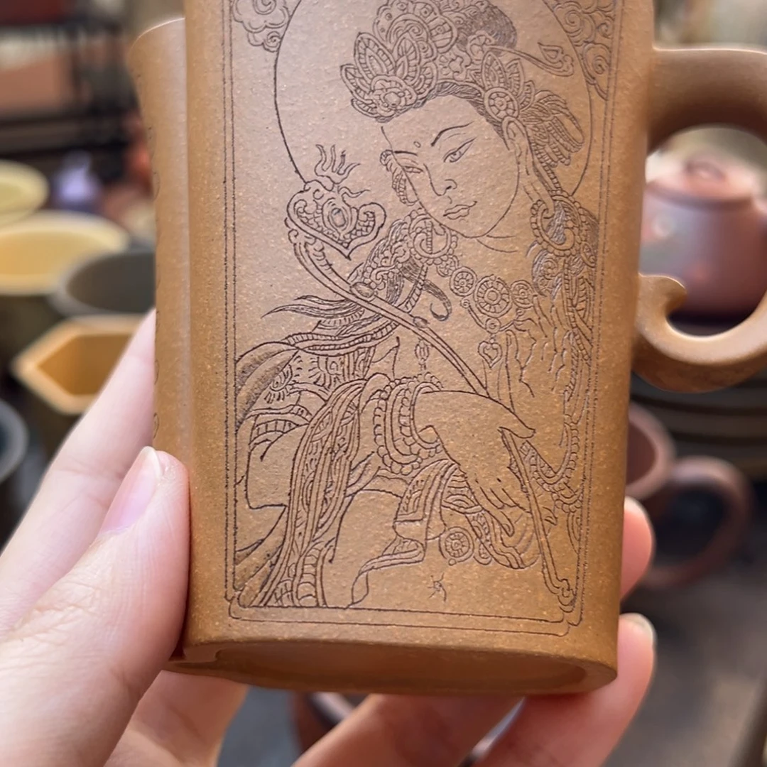 顶***呱紫砂茶壶紫砂主人杯