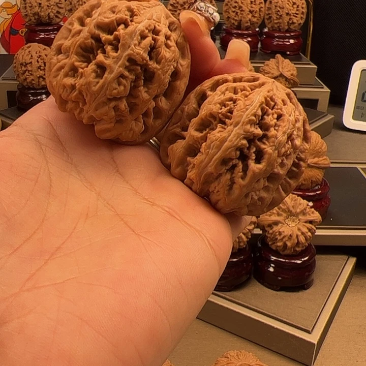 文玩核桃把件42 大 粗筋 u-006