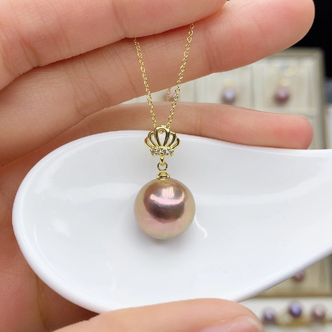 淡水珍珠颈饰合金