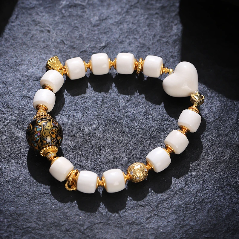 【一心一億】猛犸大漆DIY手串-多样性发其一