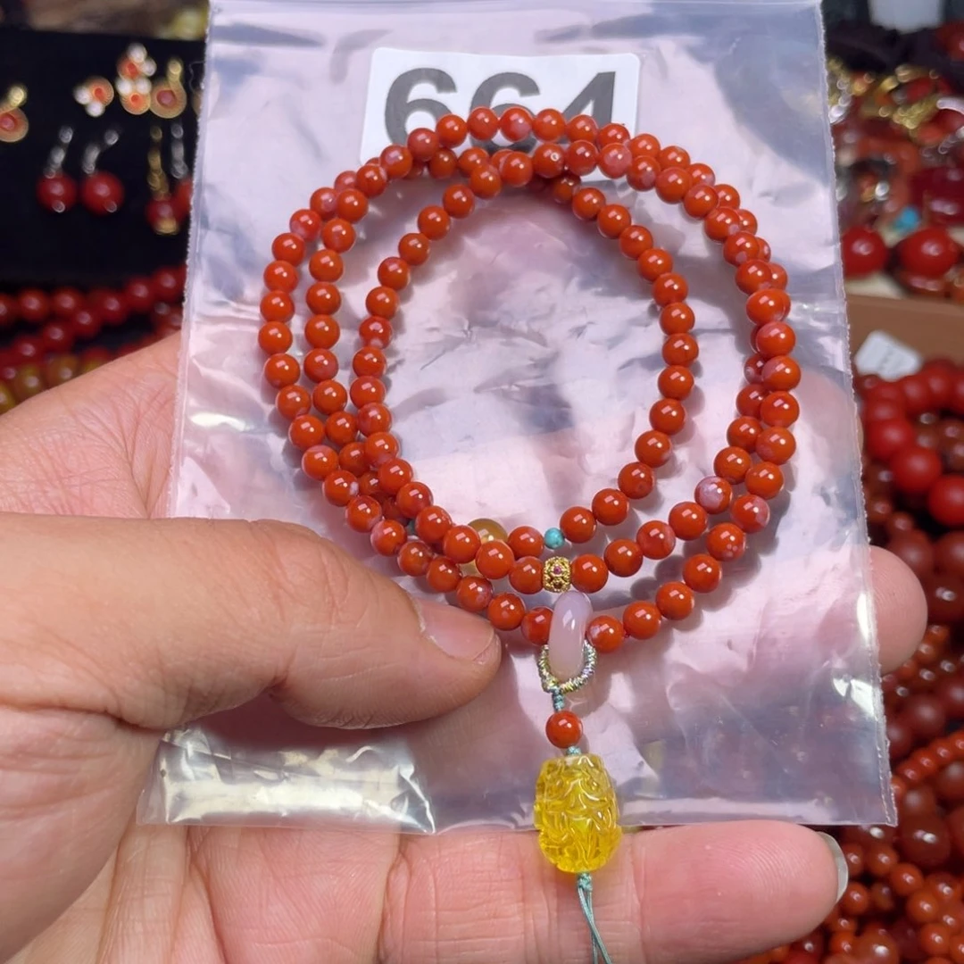 南红玛瑙手串未镶嵌A****装