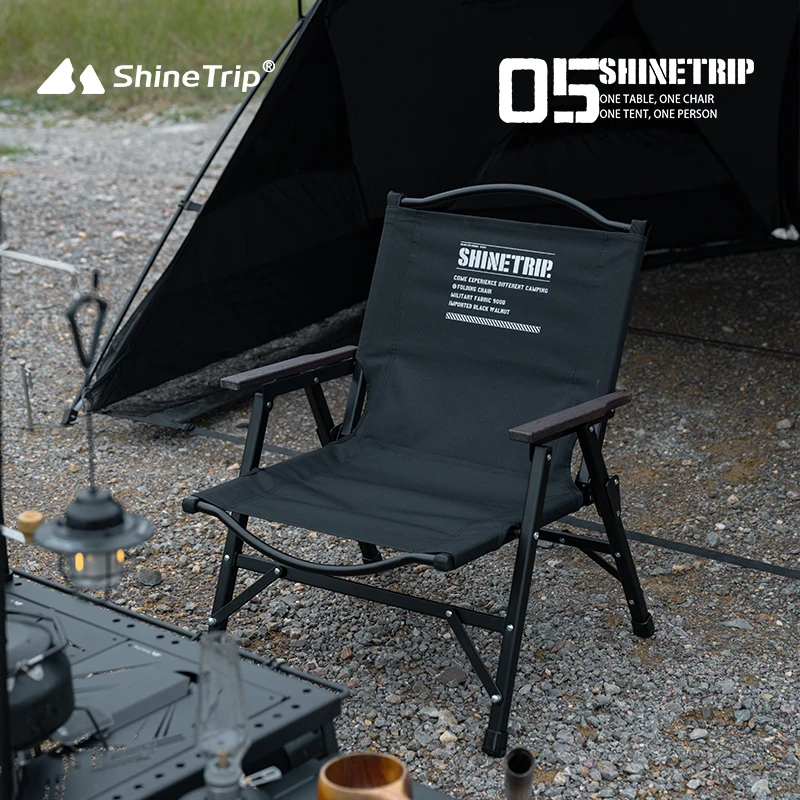 山趣户外克米特椅便携式野餐折叠椅轻便钓鱼露营装备沙滩椅子躺椅