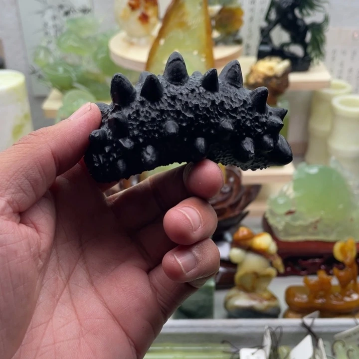 蛇纹石玉未镶嵌四大名玉手把