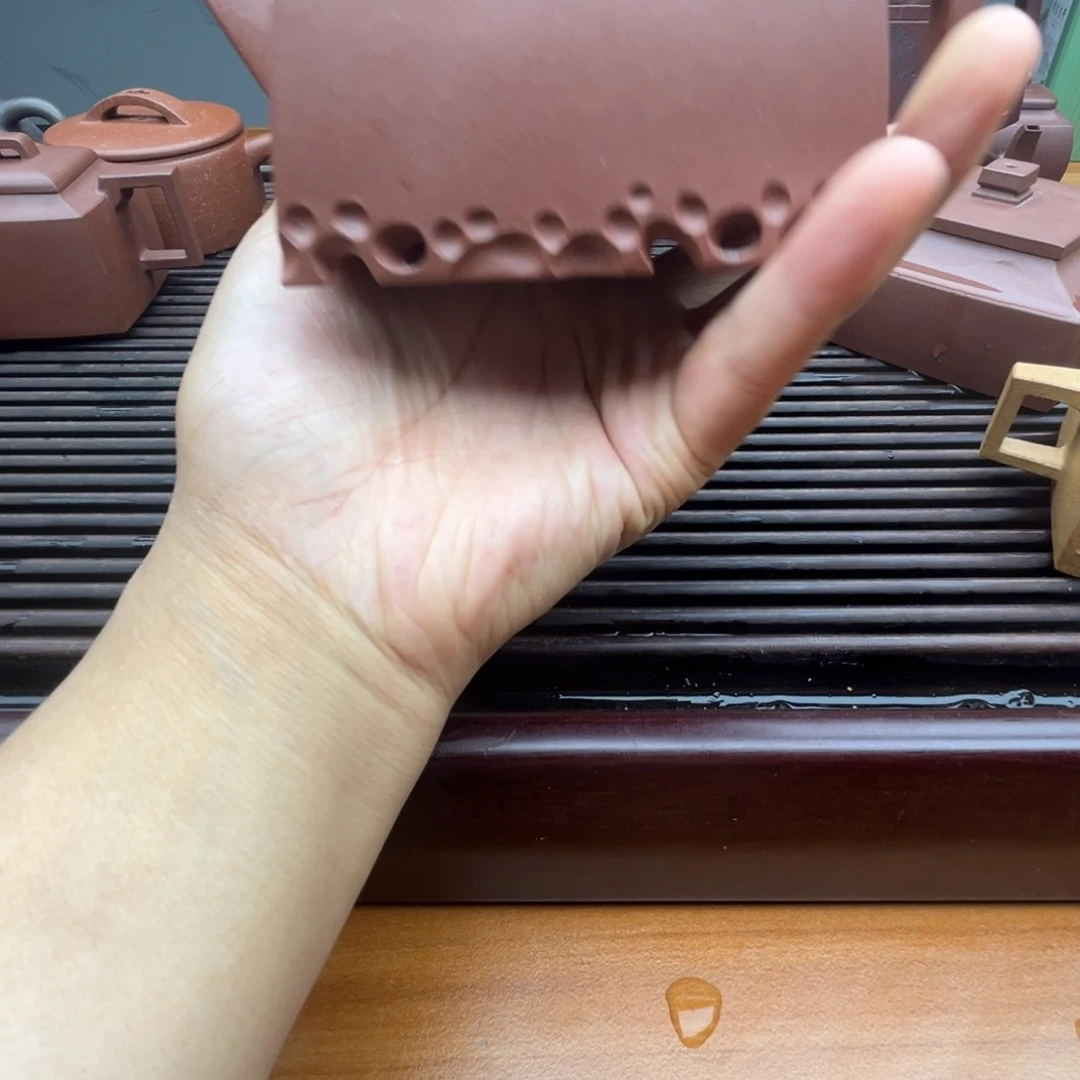 茶壶段泥全手工200cc紫泥