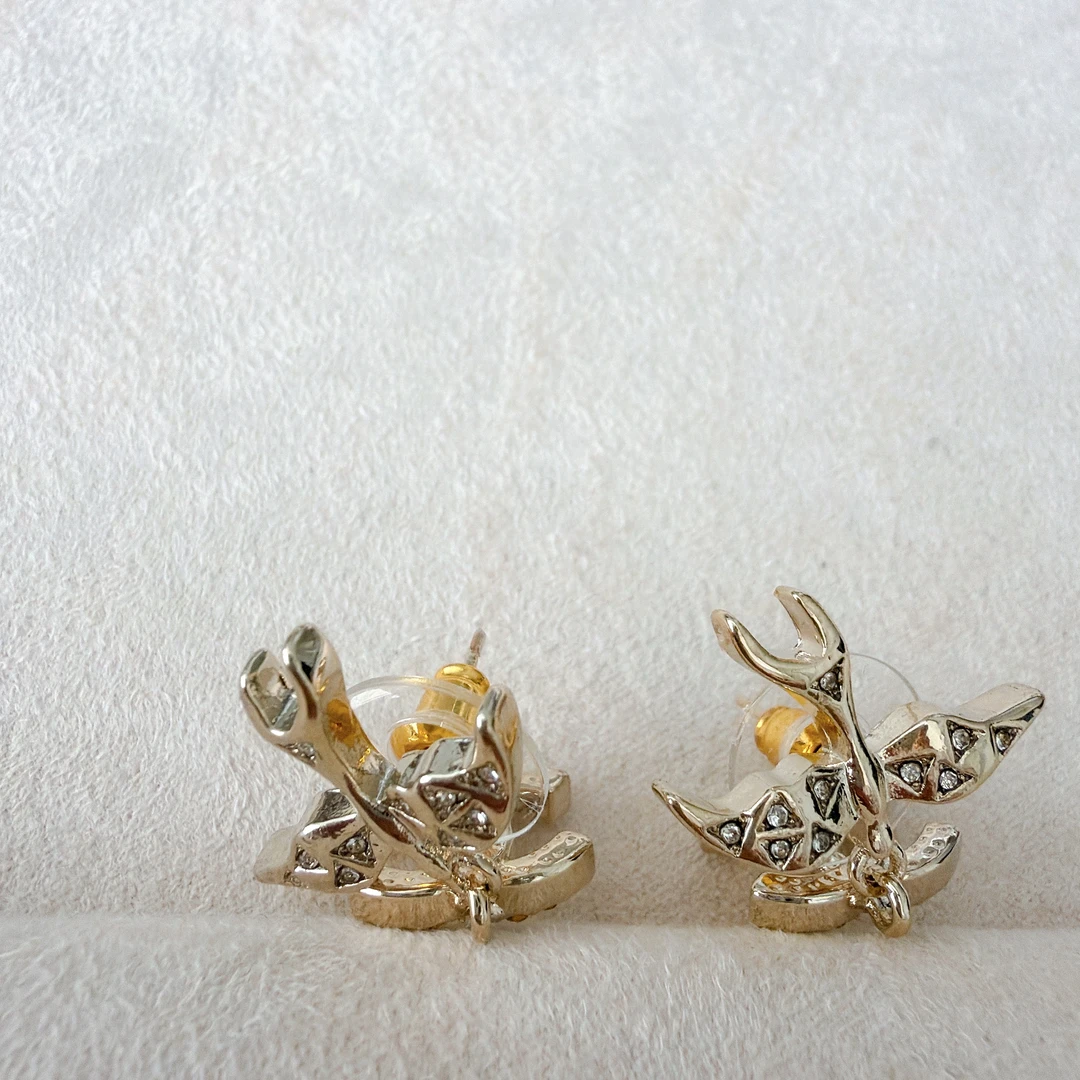 铜合金锆石耳饰 【AG•饰品】耳环AG01086