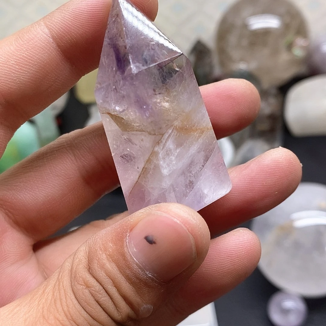 未镶嵌颈饰水晶水晶石130