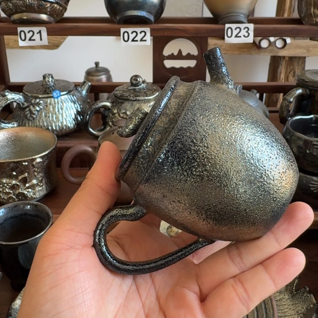 杯遇***安建水紫陶柴烧茶器