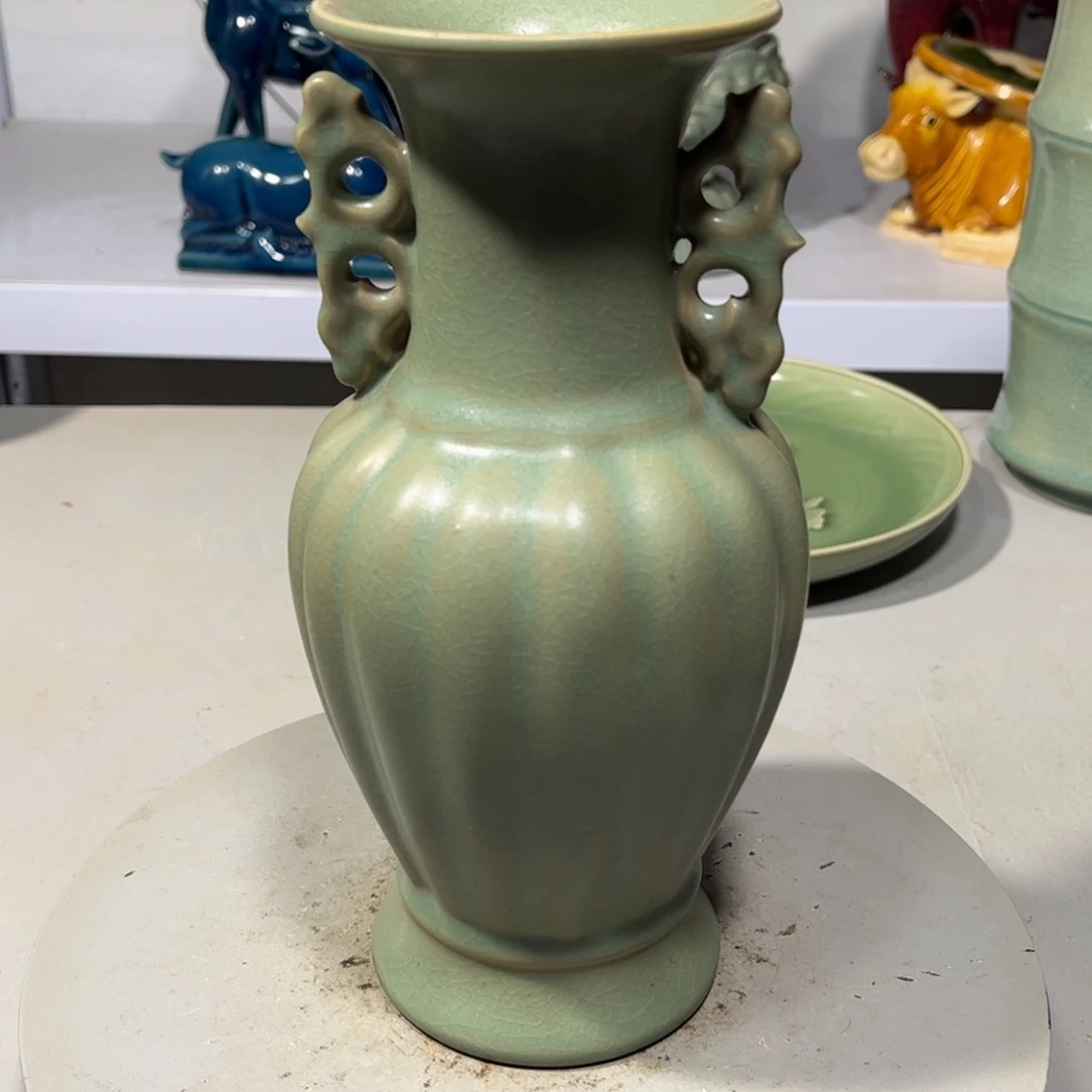 瓶汝窑瓷器品相完美