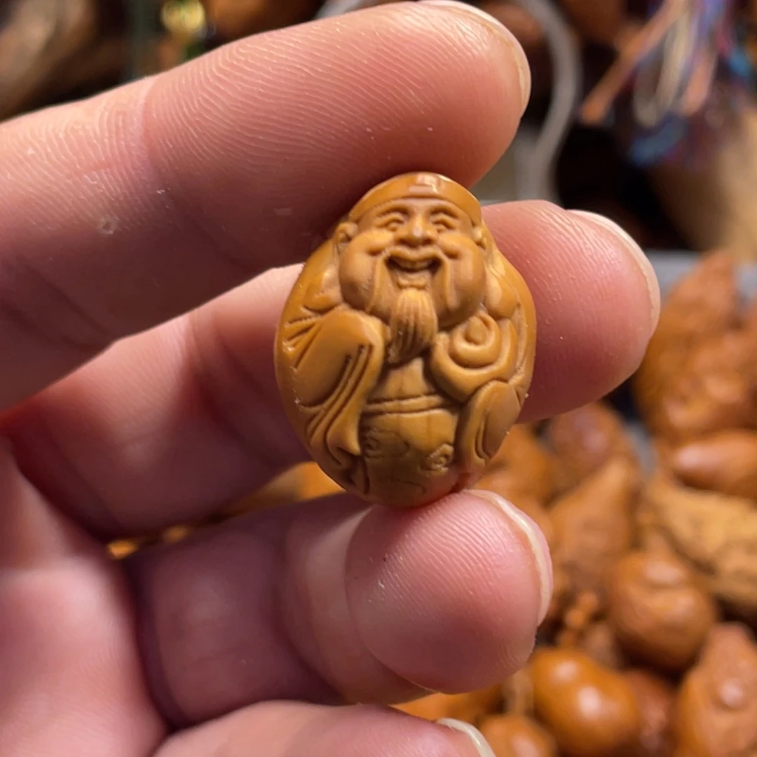 手串/手链橄榄核财神爷360
