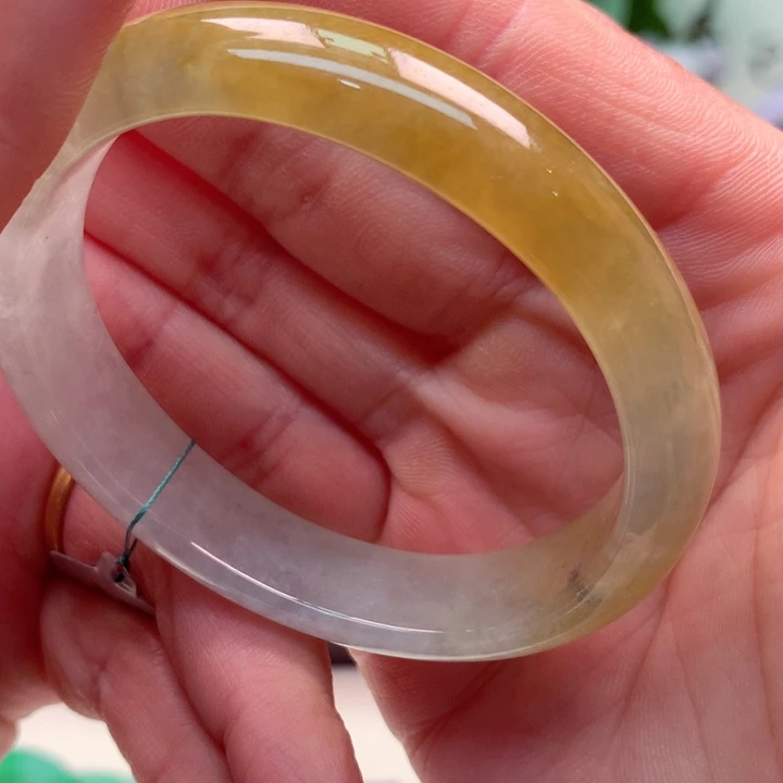 翡翠未镶嵌手镯天然翡翠手镯