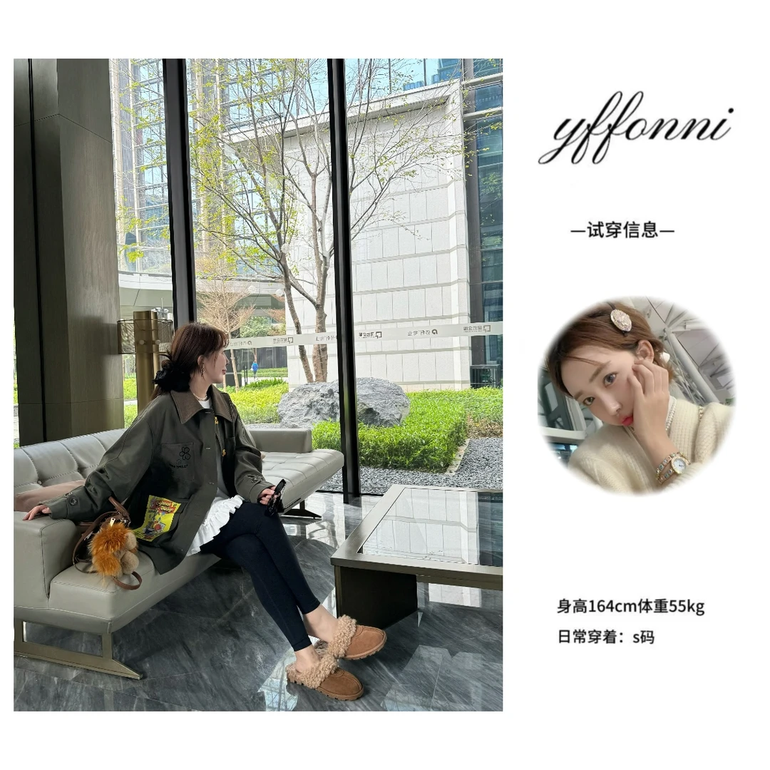 【YFONI】卡通小黄鸭高货风衣