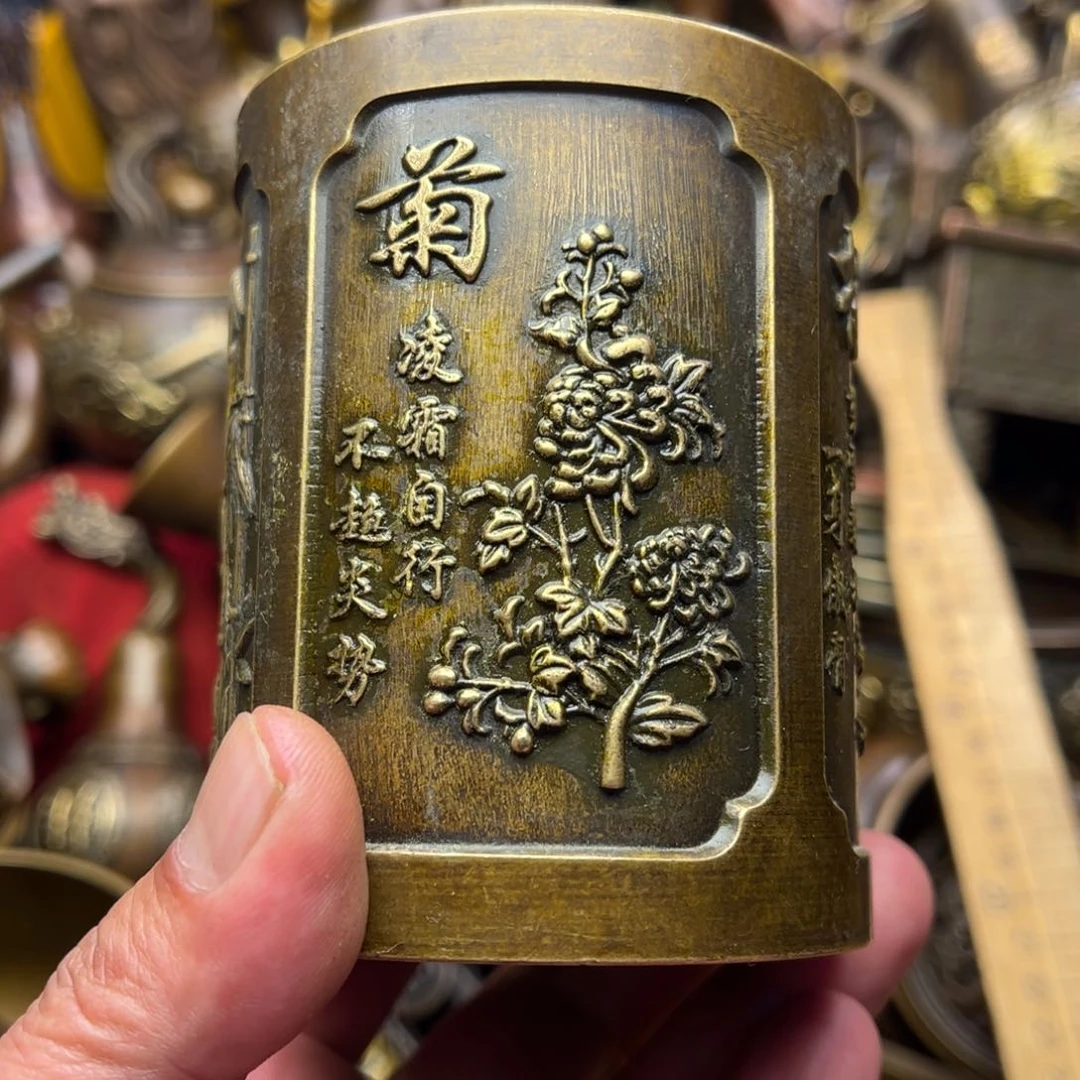 茶壶香炉铜器摆件