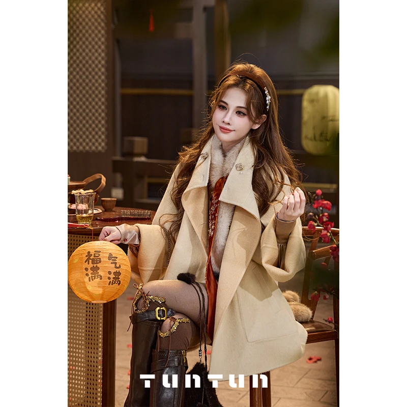 1月11号上新【国色天香 浅卡】大衣