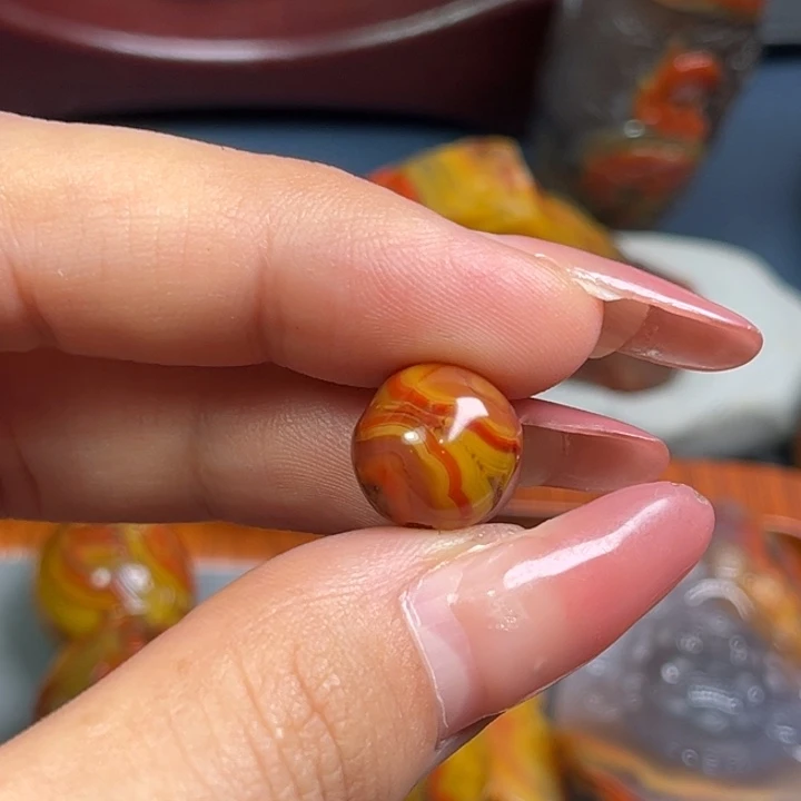 军***玛瑙/玉髓合金颈饰