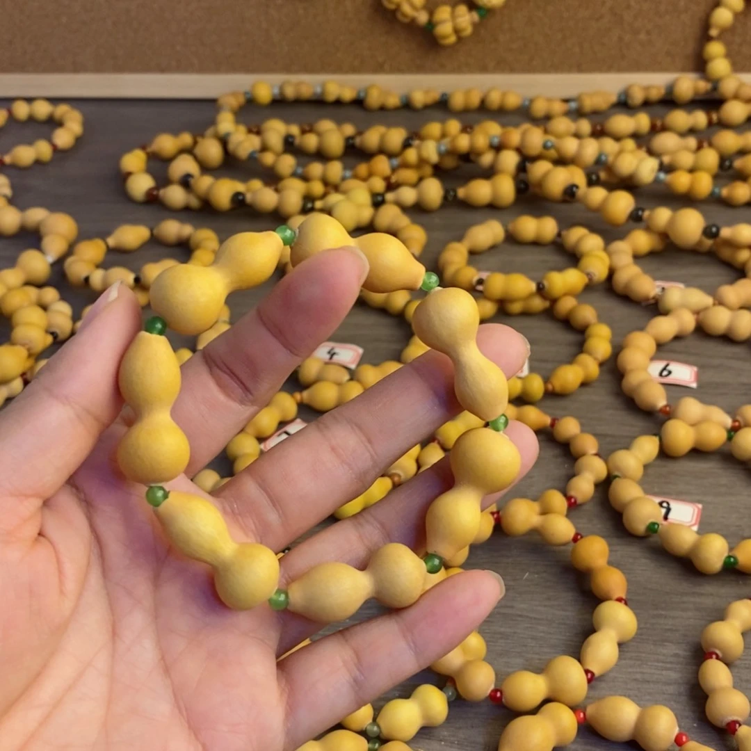 易*纯天然小葫芦手串