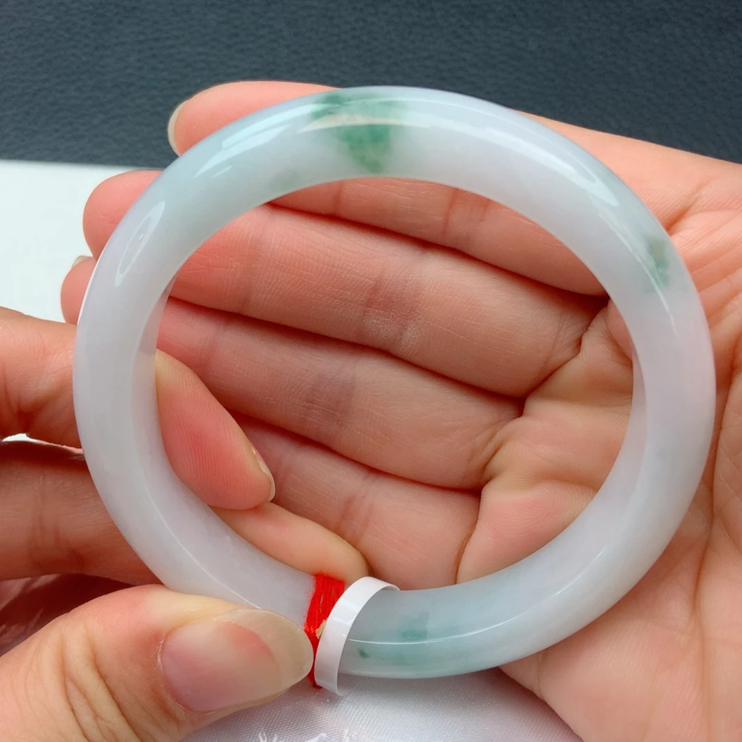 未镶嵌手镯翡翠57圈