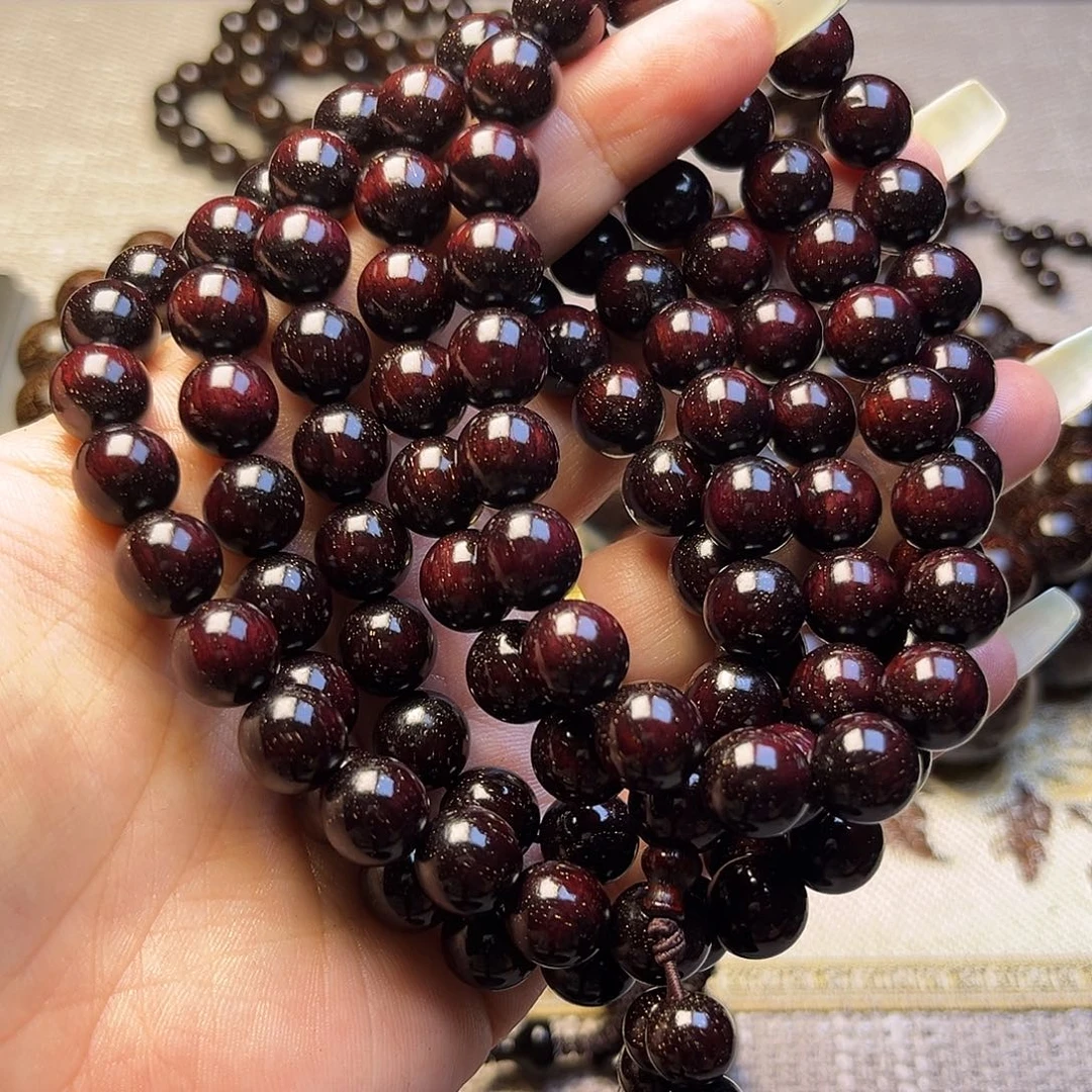 檀香紫檀（小叶紫檀）1.0 108颗多星