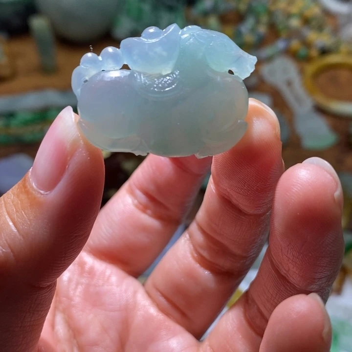 定制翡翠未镶嵌毛货
