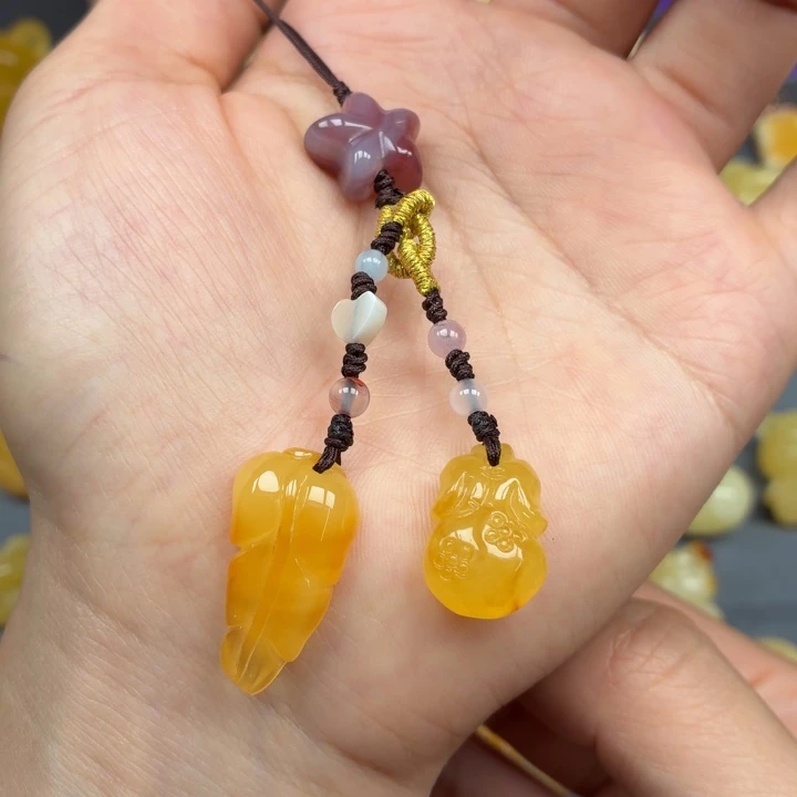 未镶嵌琥珀裸石蜜蜡
