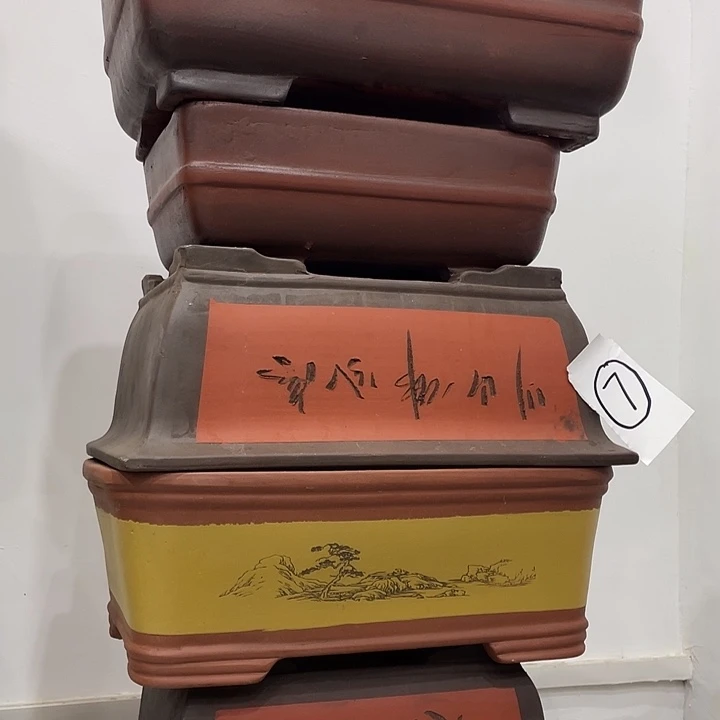7组紫砂花盆捡漏了