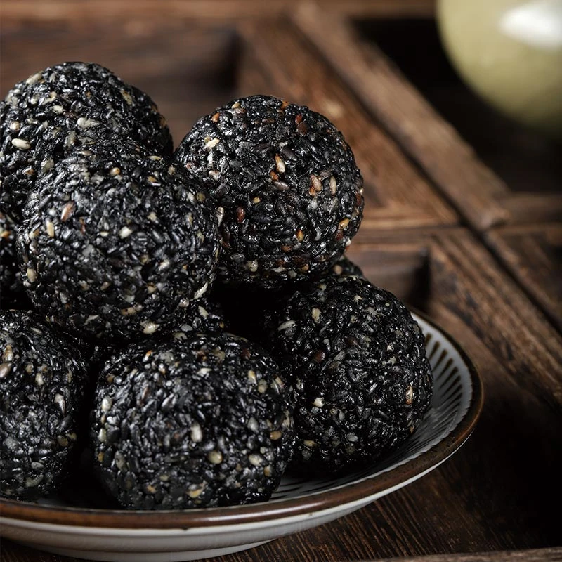 黑芝麻丸开袋即食