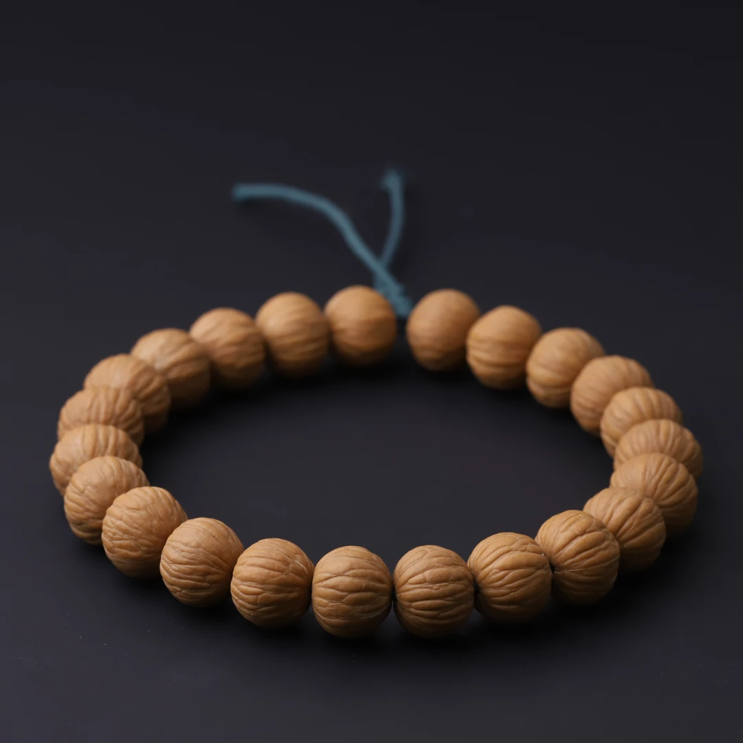 251021【老树土豪猴头】原皮原色猴头核桃单圈文玩手串