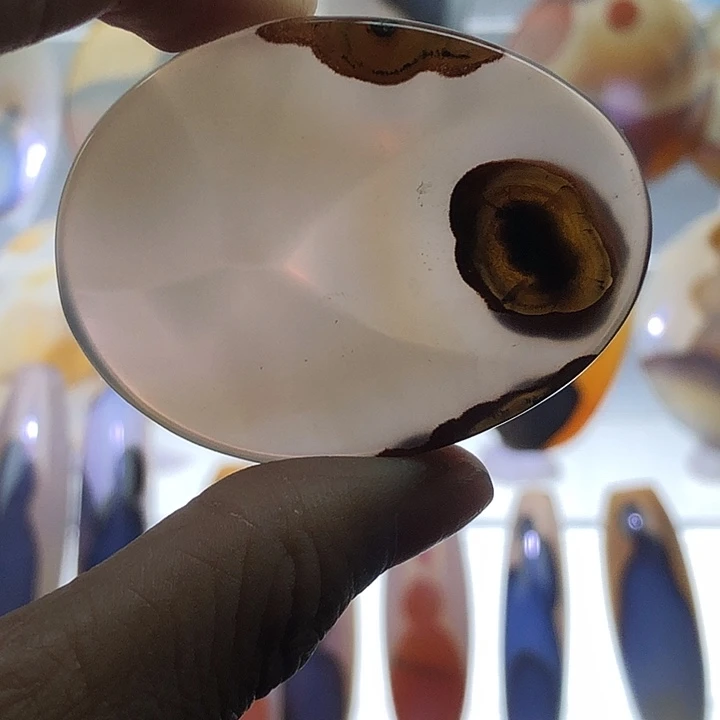 查罗石未镶嵌珠宝半成品89