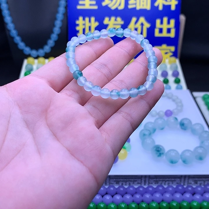 翡翠未镶嵌手串翡翠手串22