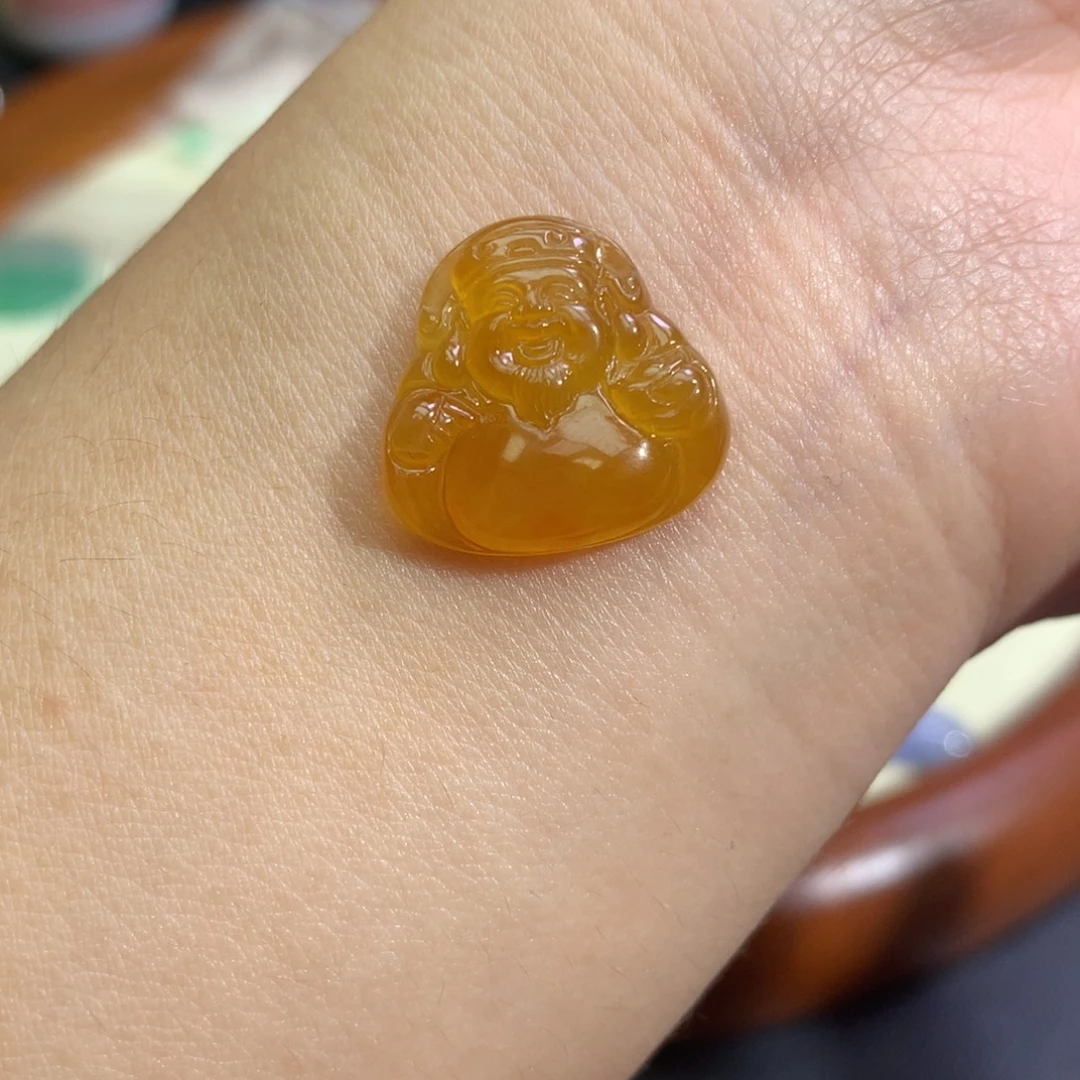 定制翡翠未镶嵌  财爷