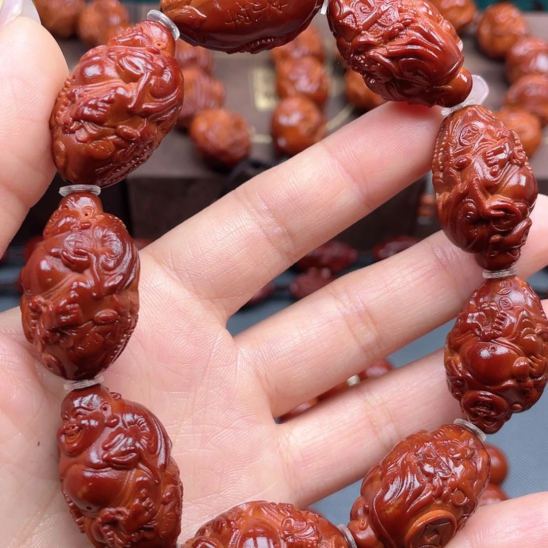 橄榄核手串弥勒手串