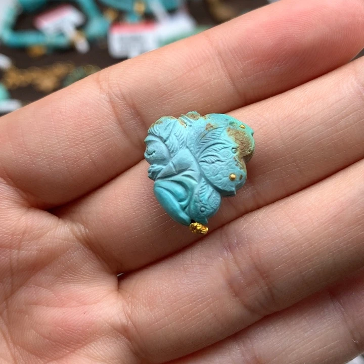 绿松石未镶嵌绿松石